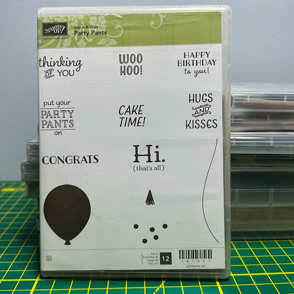 Stampin Up Party Pants stamp set